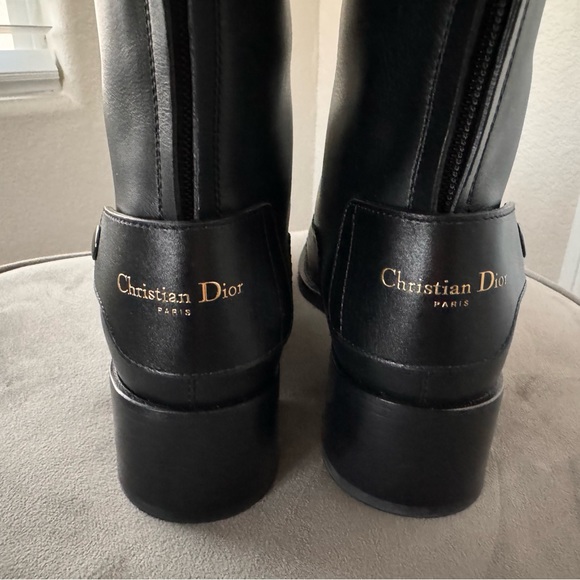 SOLD **Dior calfskin pony-style knee boots - Picture 10 of 13